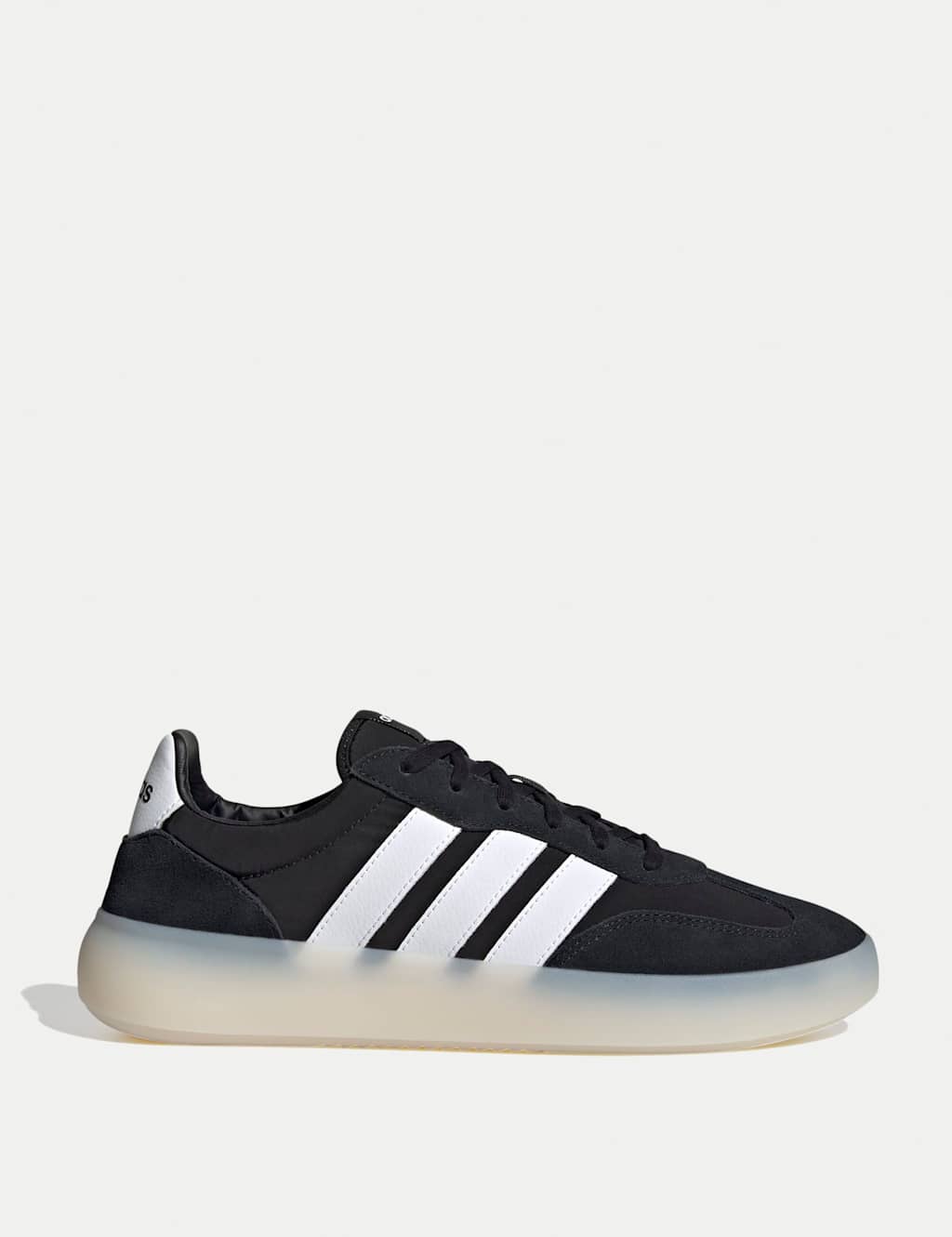 Adidas Men's Barreda Decode Suede Lace Up Trainers - 10 - Black Mix