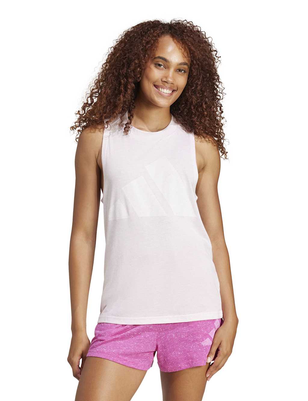 Adidas Women's Essentials Winners Vest Top - Extra Small - White