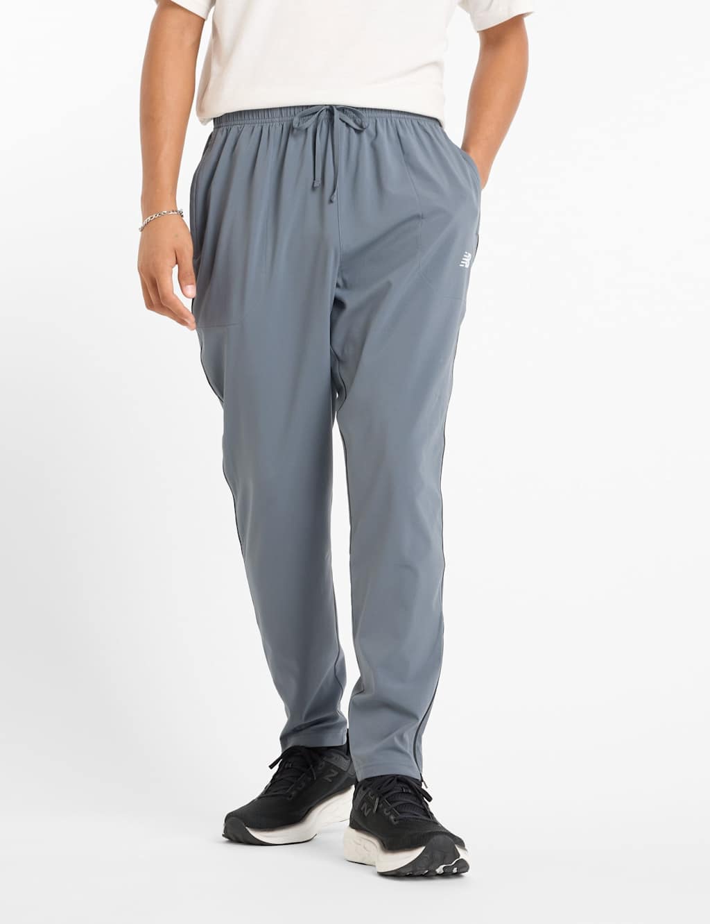 New Balance Men's Sport Woven Trousers - M - Medium Grey