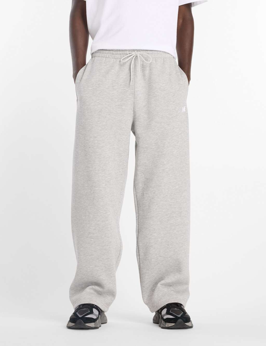 New Balance Men's Cotton Rich Sport Essentials Fleece Joggers - XL - Grey