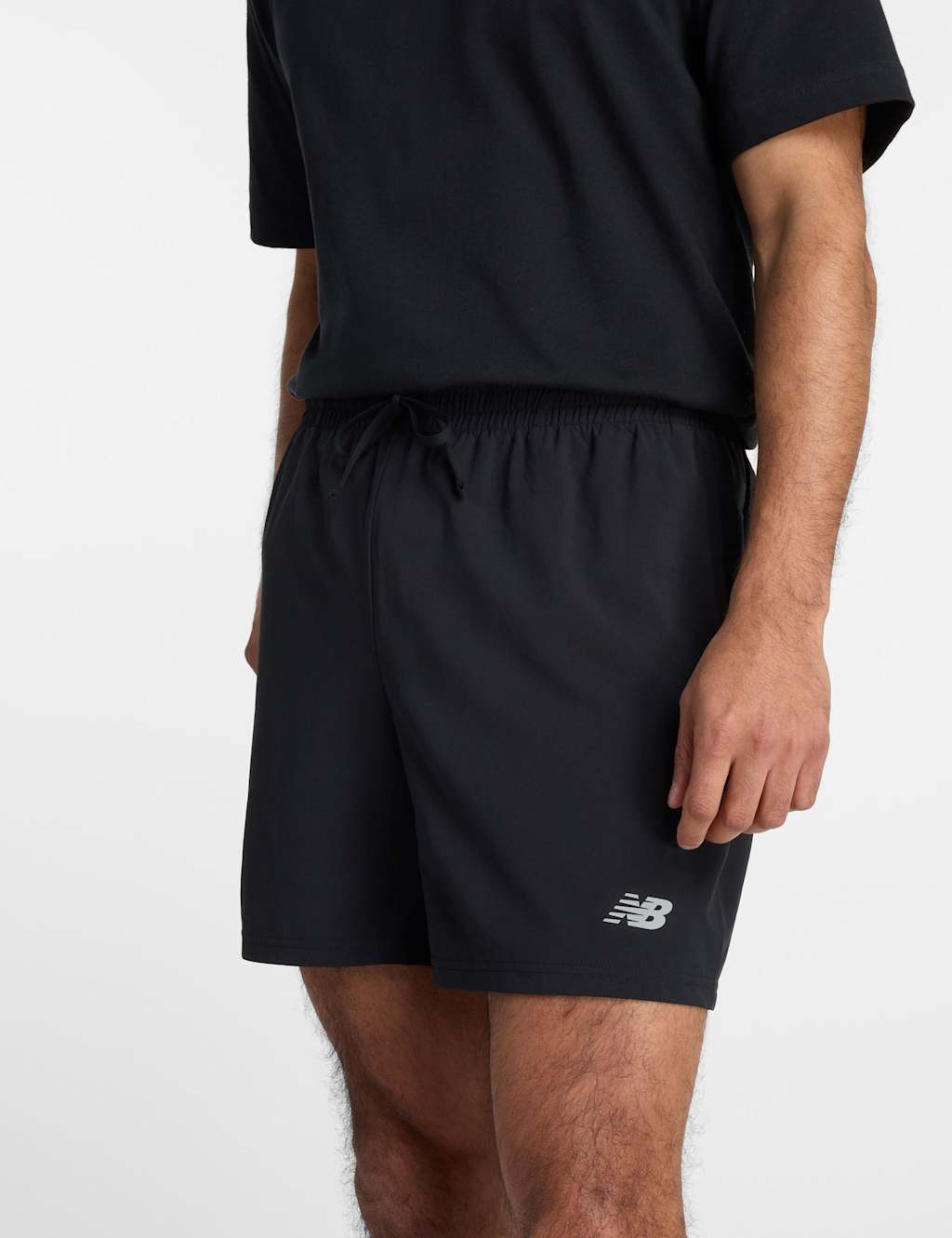 New Balance Men's Lined 5 Inch Shorts - XL - Black