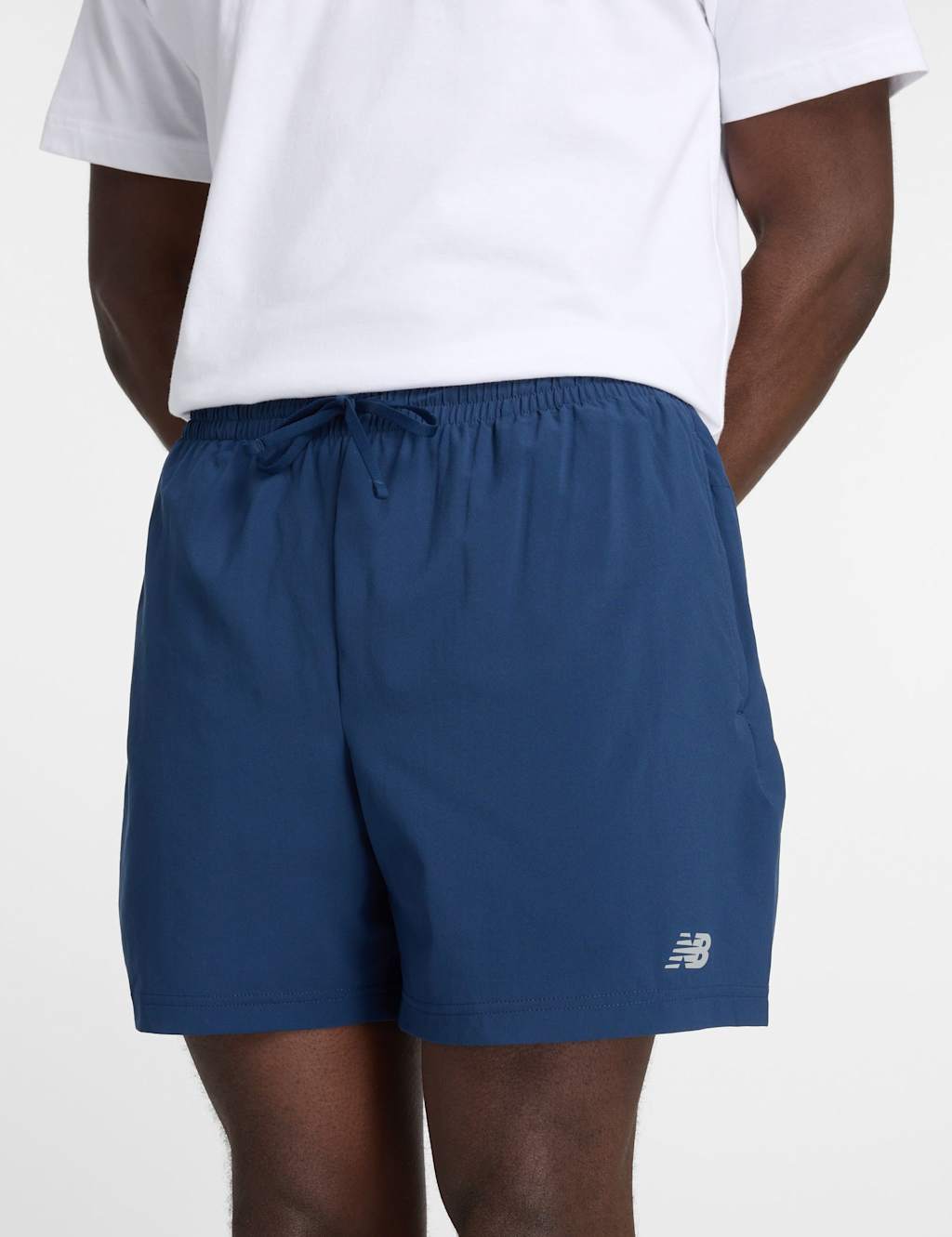 New Balance Men's Stretch Woven Quick Dry Sport Shorts - XL - Navy