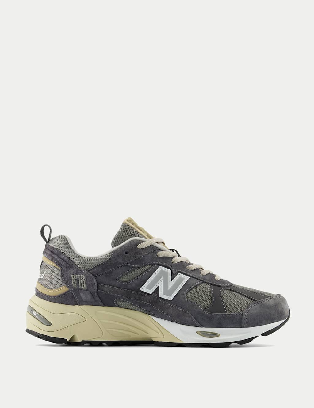 New Balance Men's 878 Trainers - 7 - Grey Mix