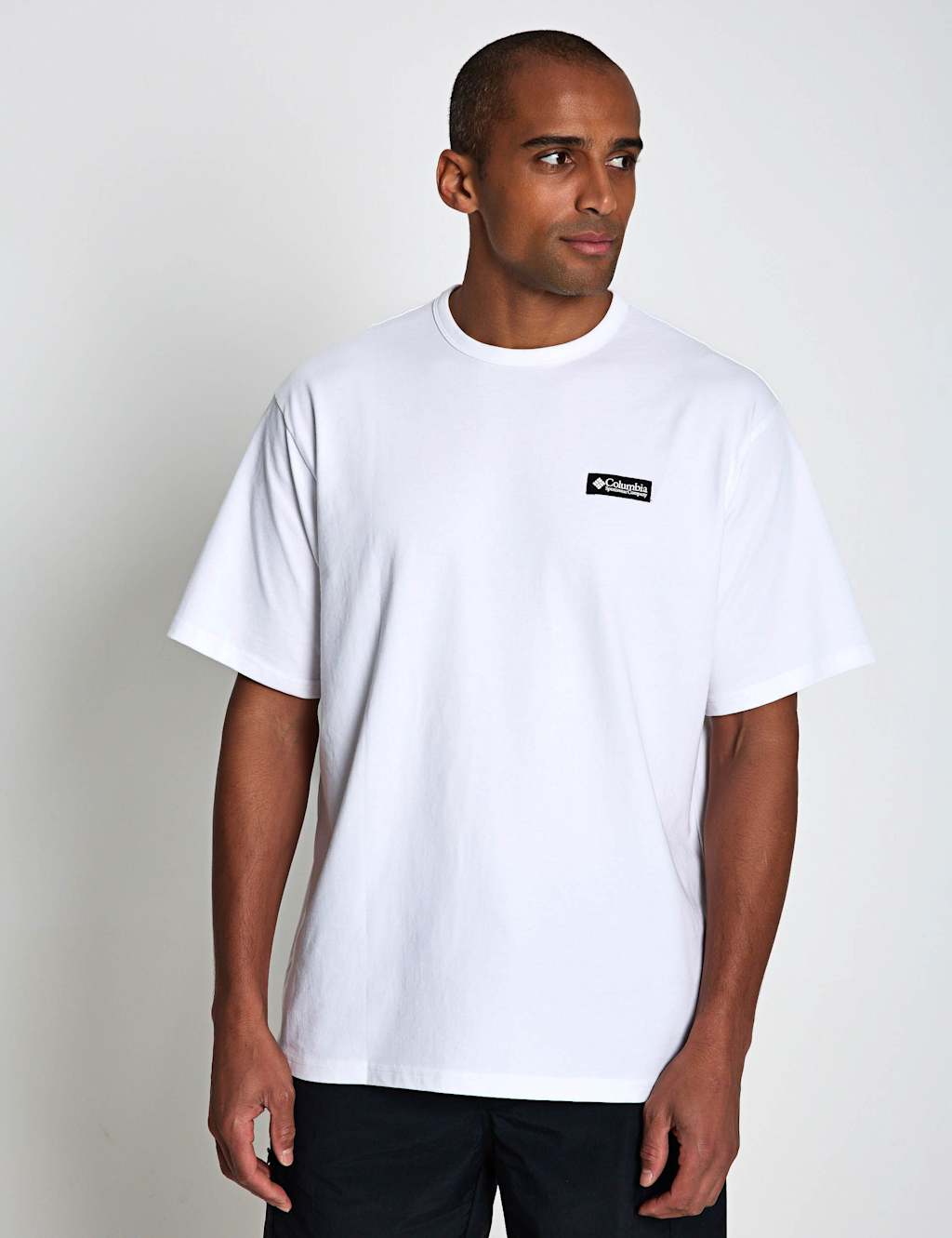 Columbia Men's CSC Heavyweight Graphic Pure Cotton T-Shirt - XL - White