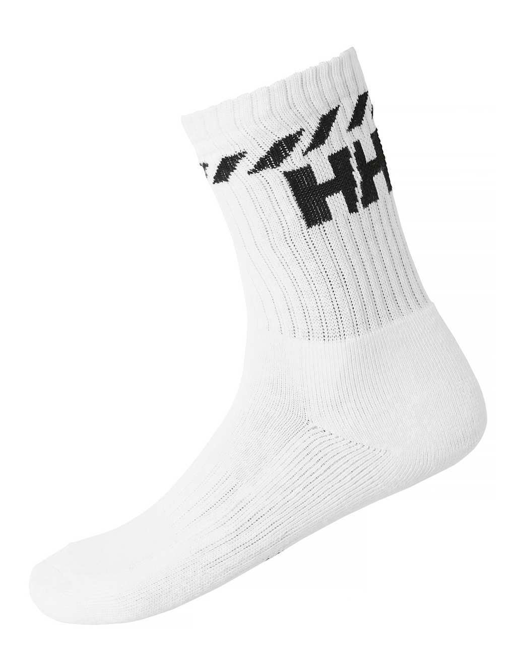 Helly Hansen Kids 3 Pack Cotton Rich Sport Socks - Medium - White - Available at M&S