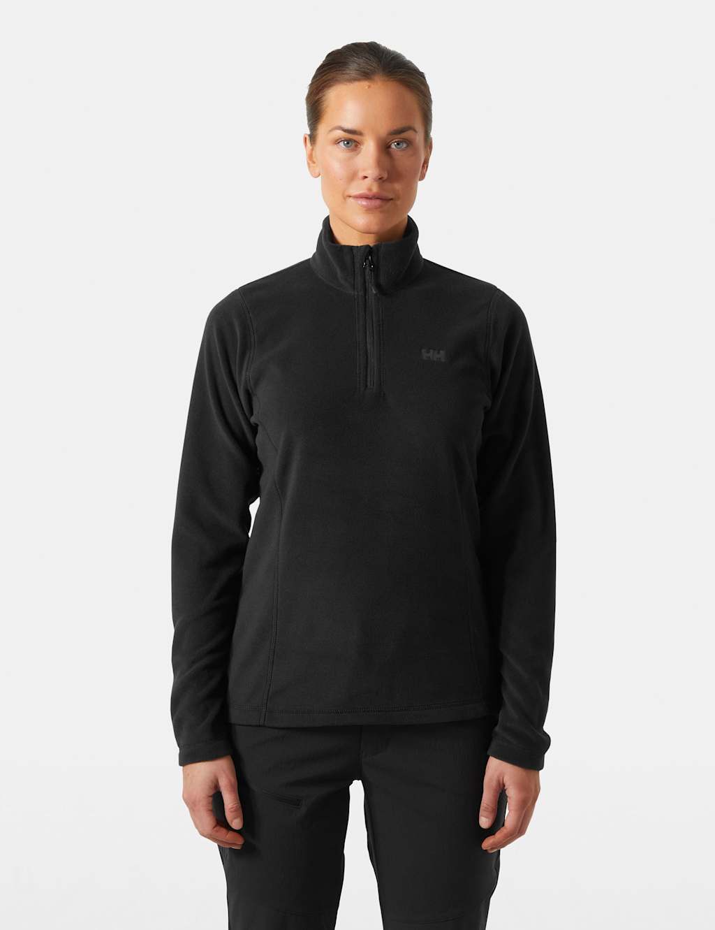 Helly Hansen Women's Daybreaker Fleece Funnel Neck Sweat-shirt - Large - Black - Available at M&S