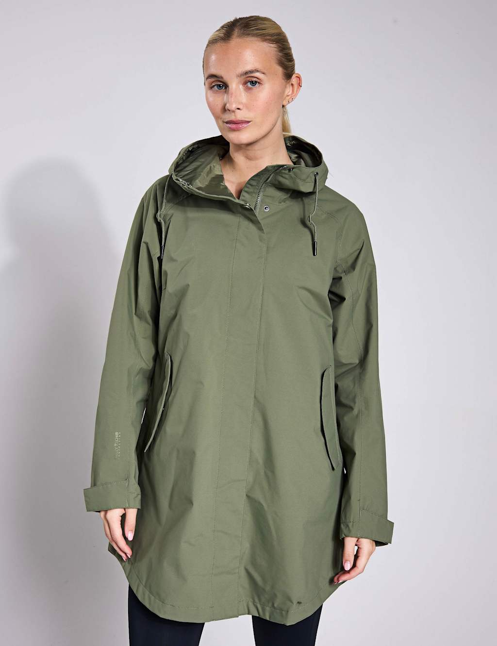 Helly Hansen Women's Valentia 2.0 Longline Raincoat - Extra Large - Green - Available at M&S