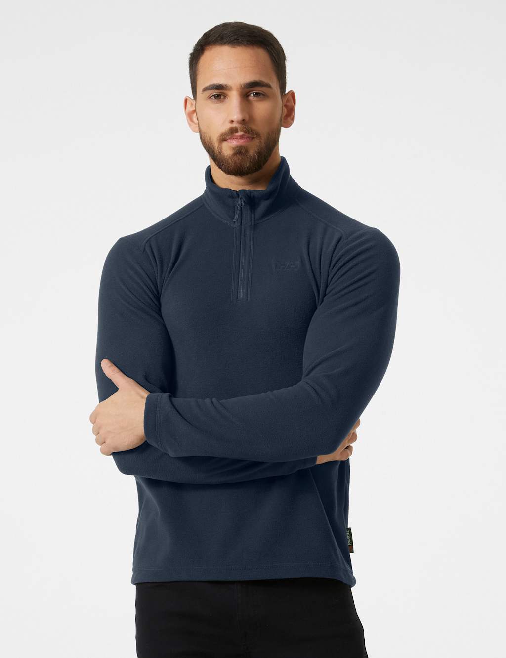 Helly Hansen Men's Daybreaker Fleece Half Zip Sweatshirt - M - Navy - Available at M&S