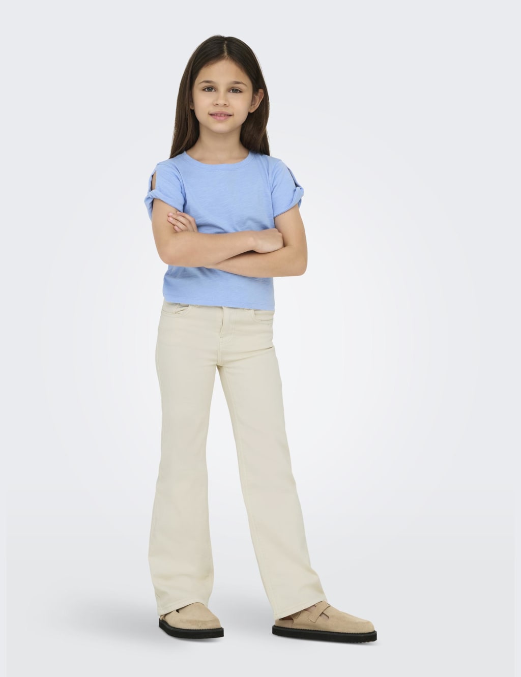 Pure Cotton Twisted Knot T-Shirt (9-14 Yrs)