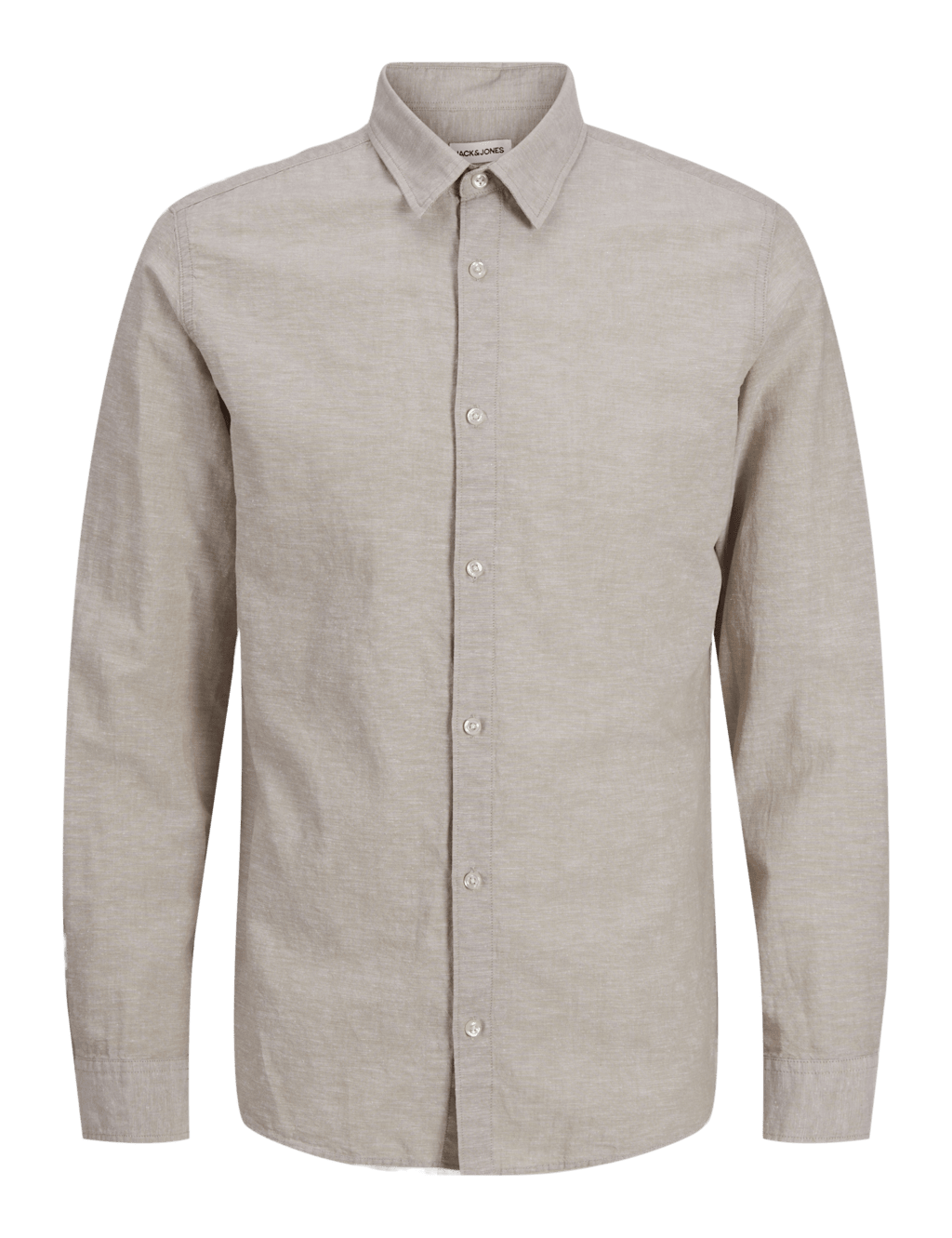 Jack & Jones Junior Boys Cotton Rich Shirt (8-16 Yrs) - 12y - Beige, White,Beige