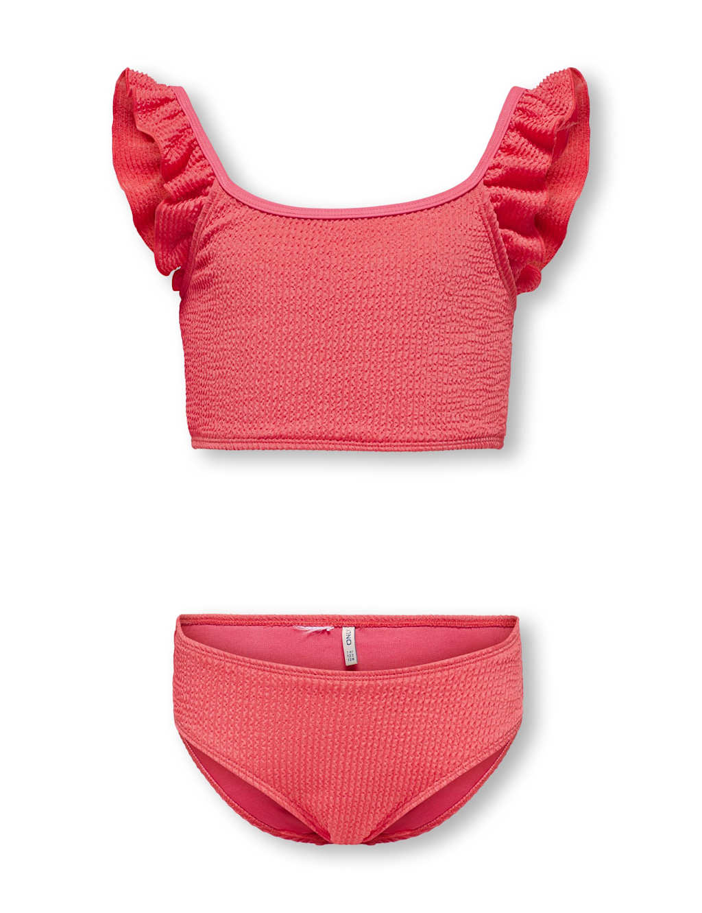 Frill Textured Bikini (7-14 Yrs)
