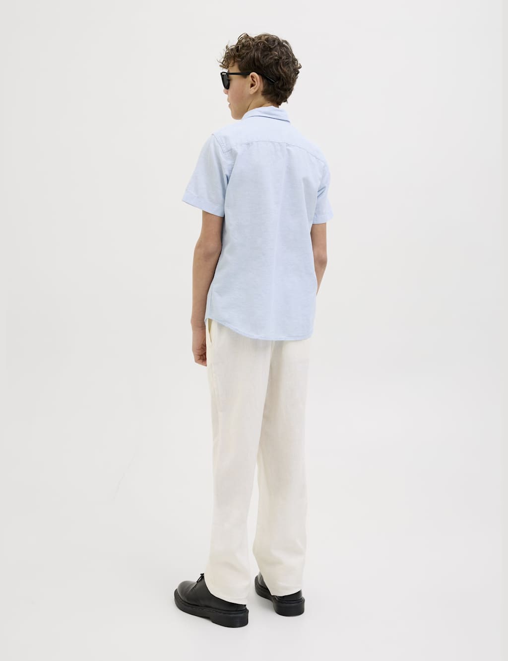 Cotton Rich Short Sleeve Shirt (8-16 Yrs)
