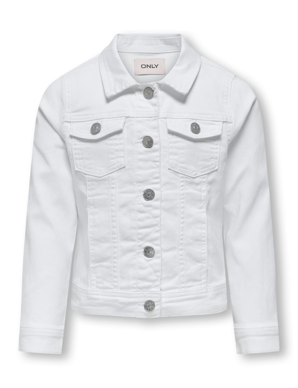 Kids Only Girls Denim Jacket (8-14 Yrs) - 9y - White, White
