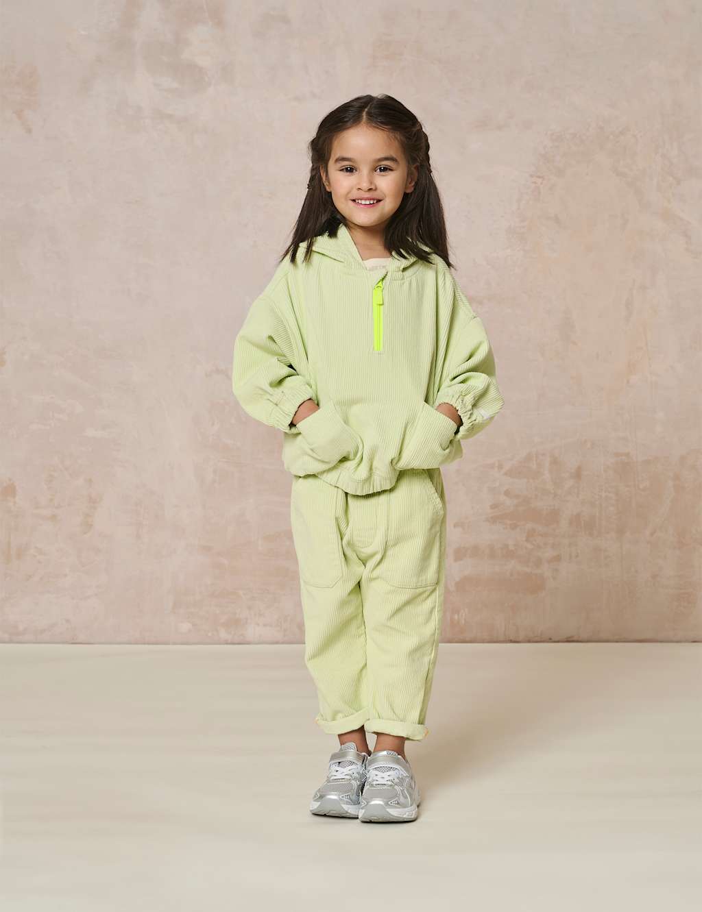 Pure Cotton Cord Trousers (2-8 Yrs)