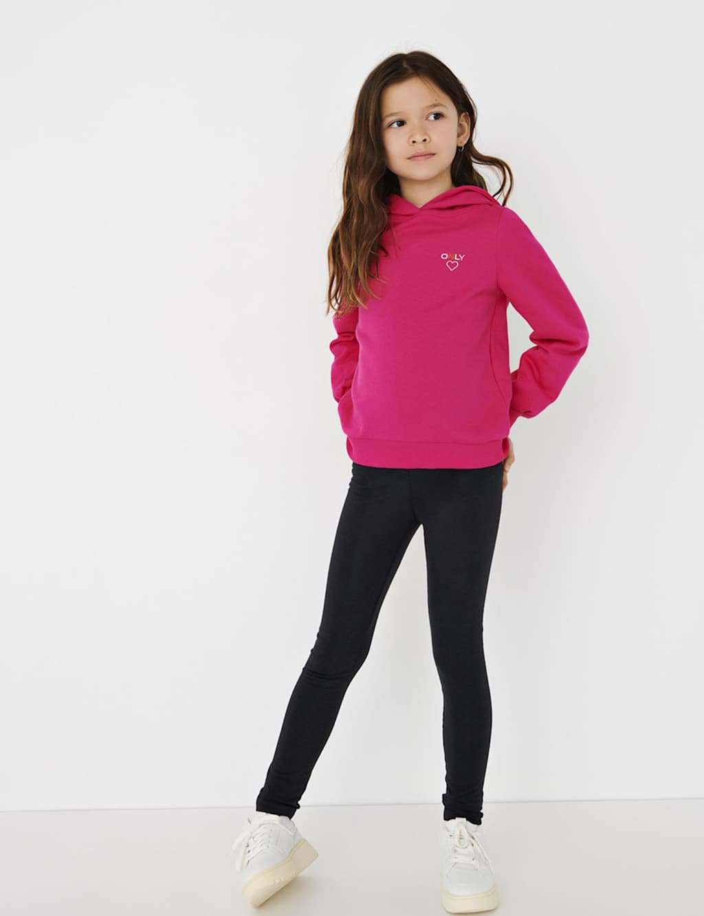 Cotton Rich Plain Leggings (7-14 Yrs)