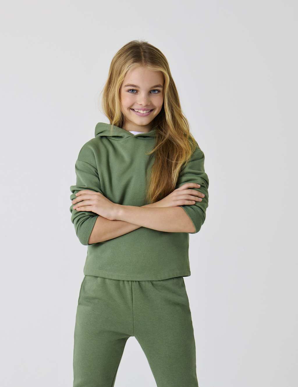 Cotton Rich Hooded Sweatshirt (7-14 Yrs)