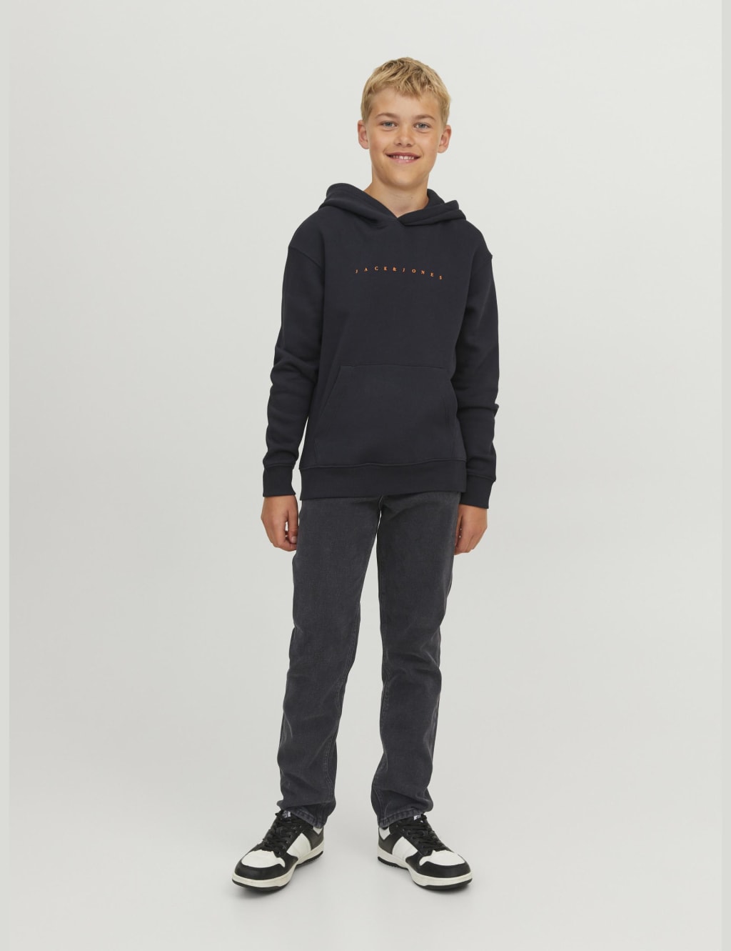 Jack & Jones Junior Boys Regular Denim Jeans (8-16 Yrs) - 14y - Black, Black