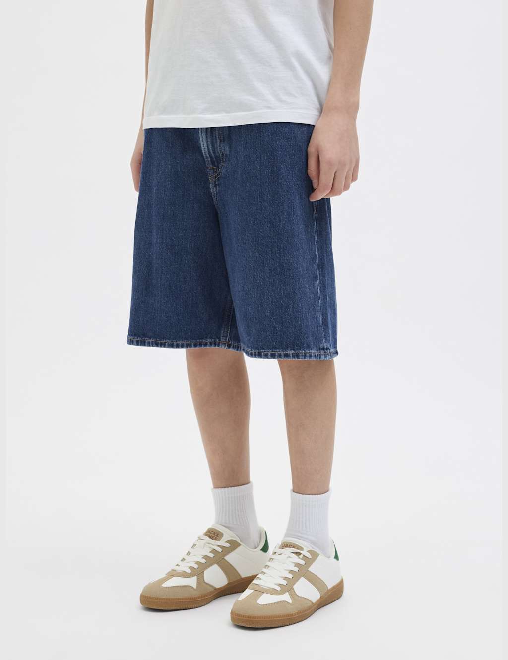 Relaxed Denim Shorts (8-16 Yrs)