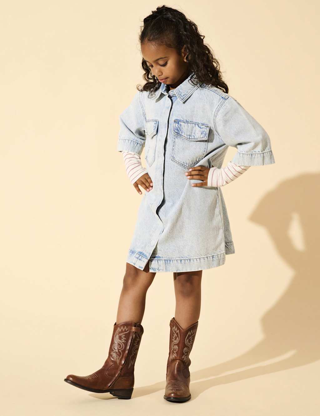 Denim Dress (8-13 Yrs)