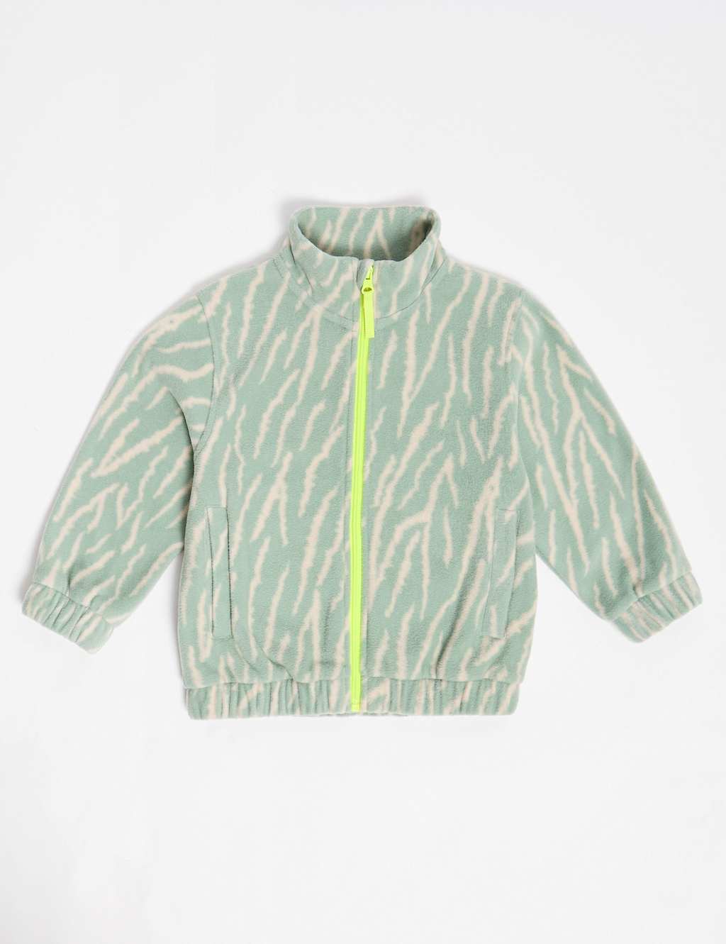 Fleece Tiger Print Hooded Jacket (2-8 Yrs)