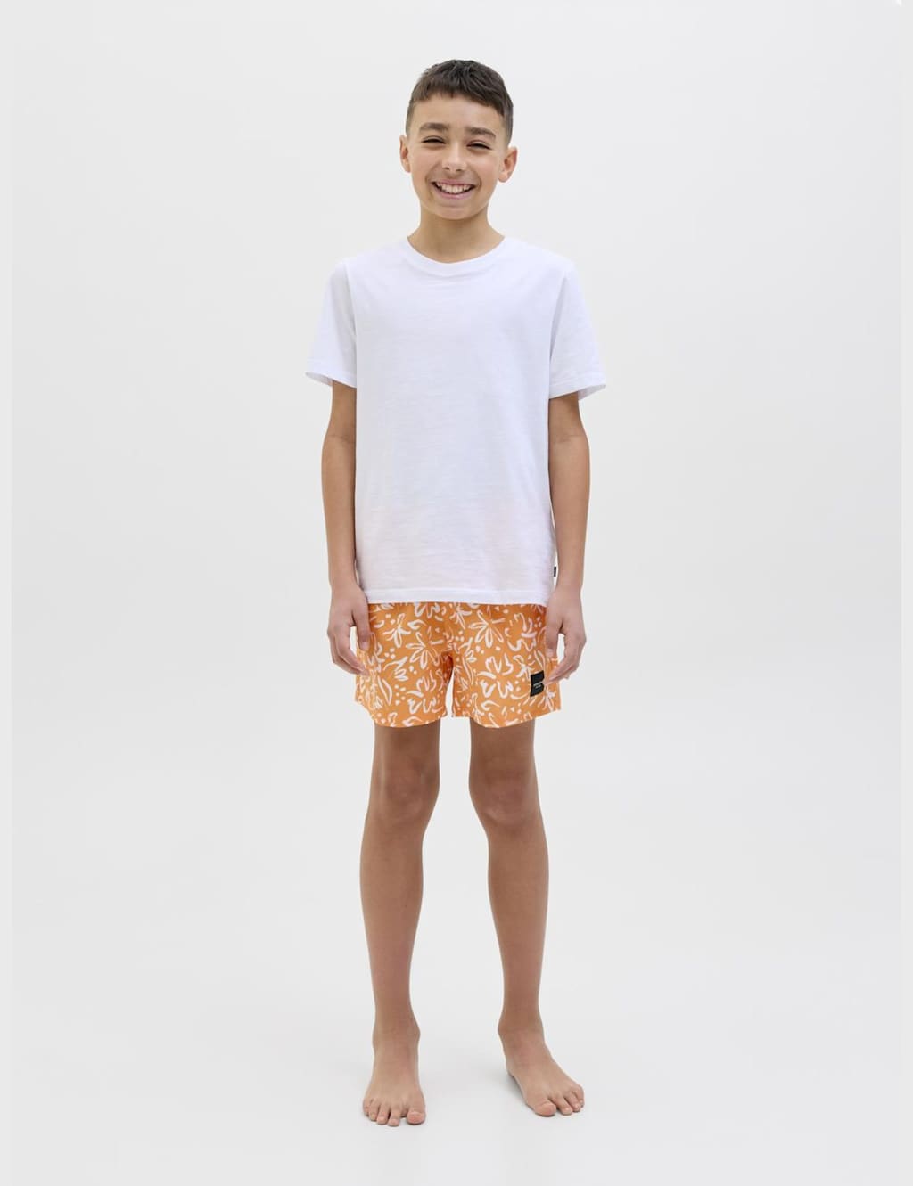 Printed Swim Shorts (8-16 Yrs)