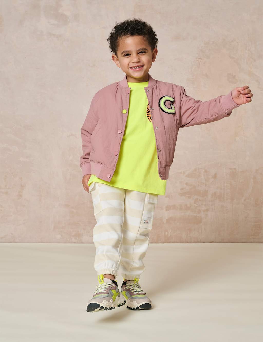 G Slogan Bomber (2-8 Yrs)
