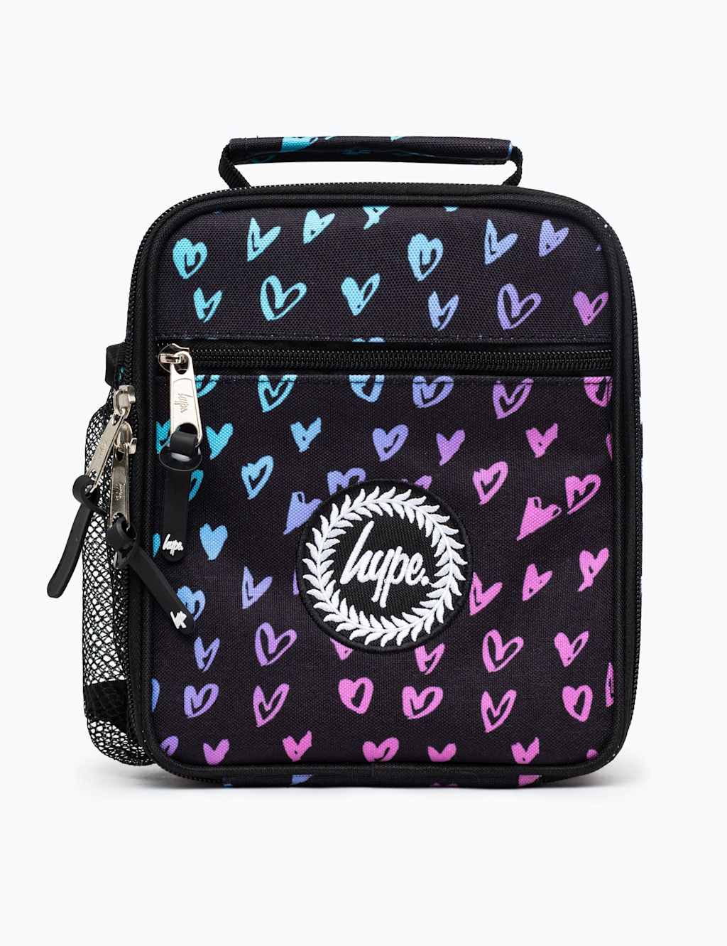 Hype Kids' Scribble Heart Print Lunch Box Multi