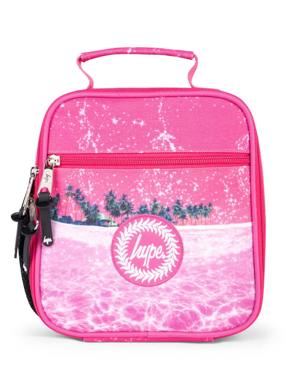 Hype Kids' Palm Tree Lunch Box Pink Mix
