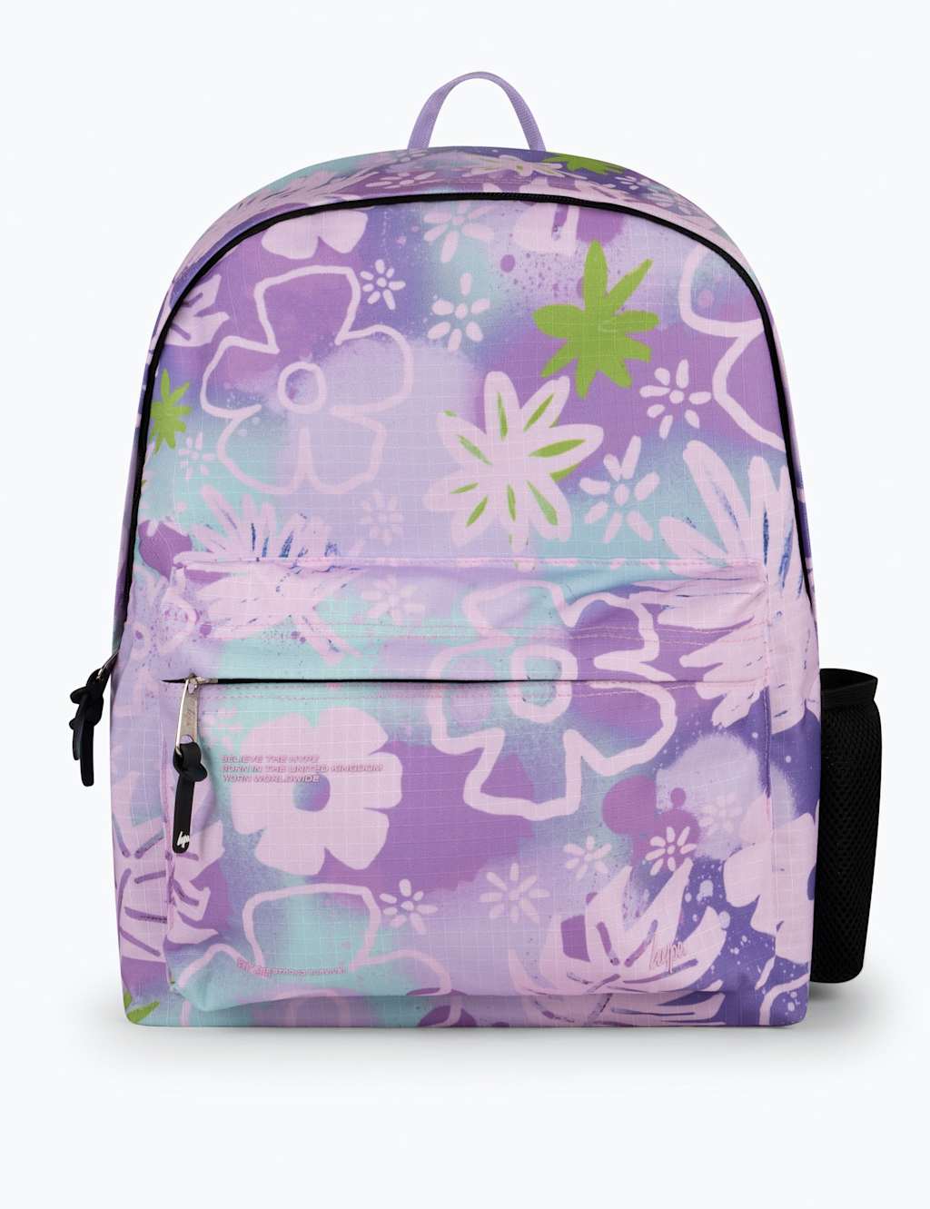 Hype Kids' Floral Doodle Print Backpack Multi