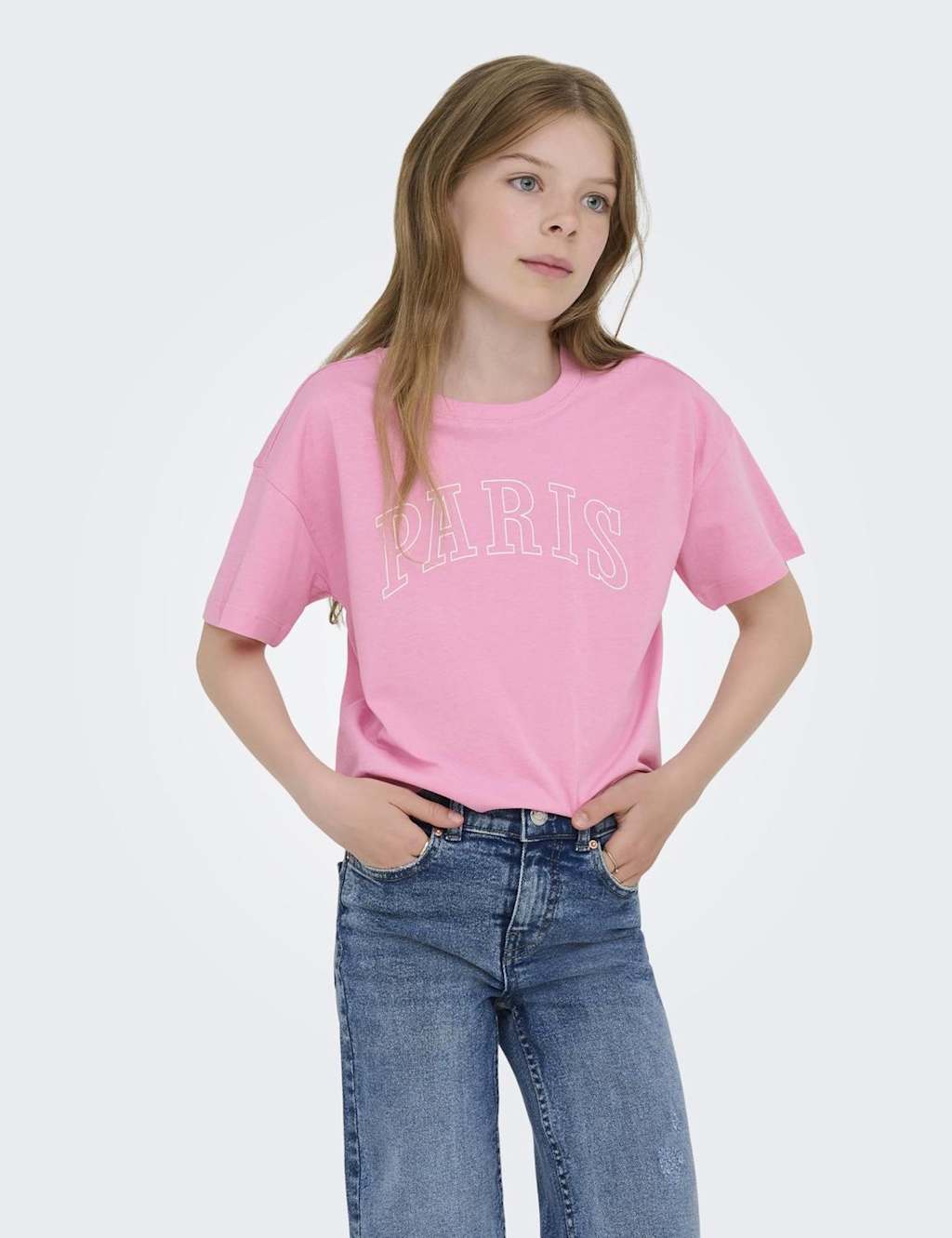 Kids Only Pure Cotton Short Sleeve Top (7-14 Yrs) Navy Mix