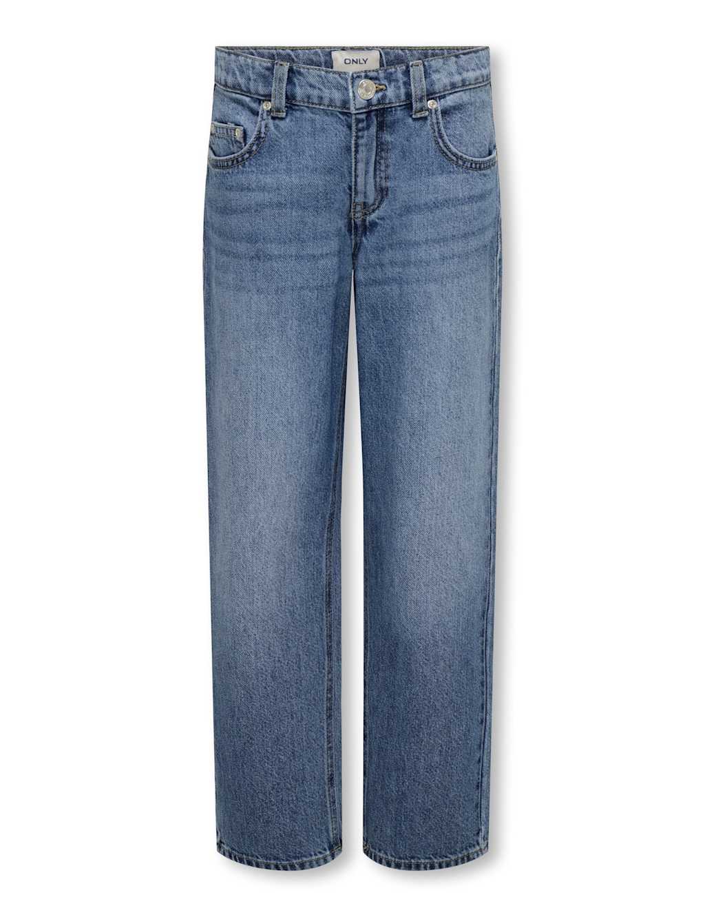Kids Only Regular Mom Denim Jeans (8-14 Yrs) Blue Denim