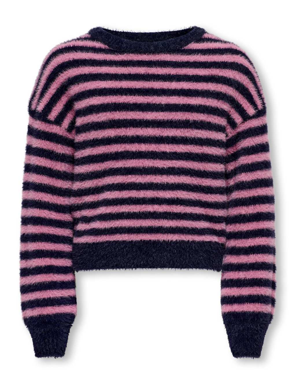 Kids Only Striped Jumper (7-14 Yrs) Navy Mix