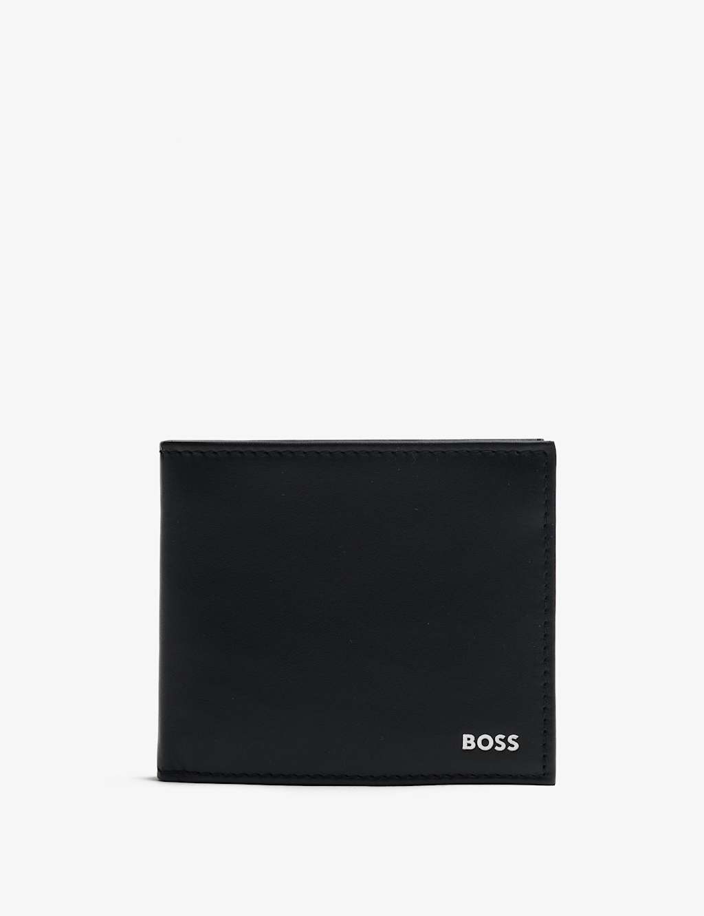 Boss Men's Leather Bi-Fold Wallet - Black - Available at M&S