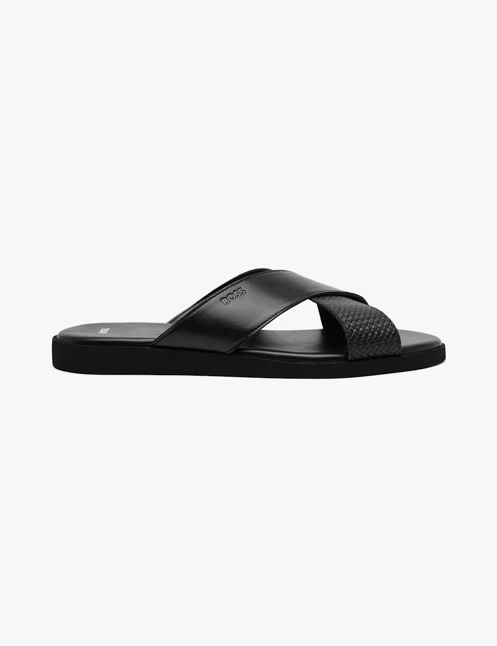 Boss Men's Sliders - 9 - Black - Available at M&S