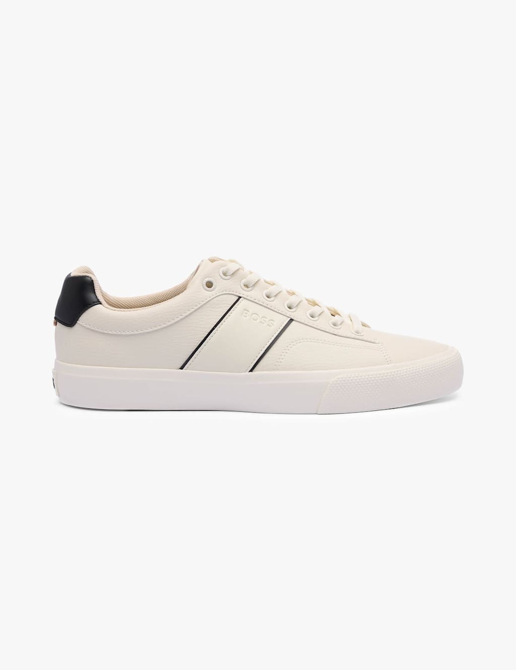 Boss Men's Aiden Tenn trainers - 11 - Natural Mix - Available at M&S