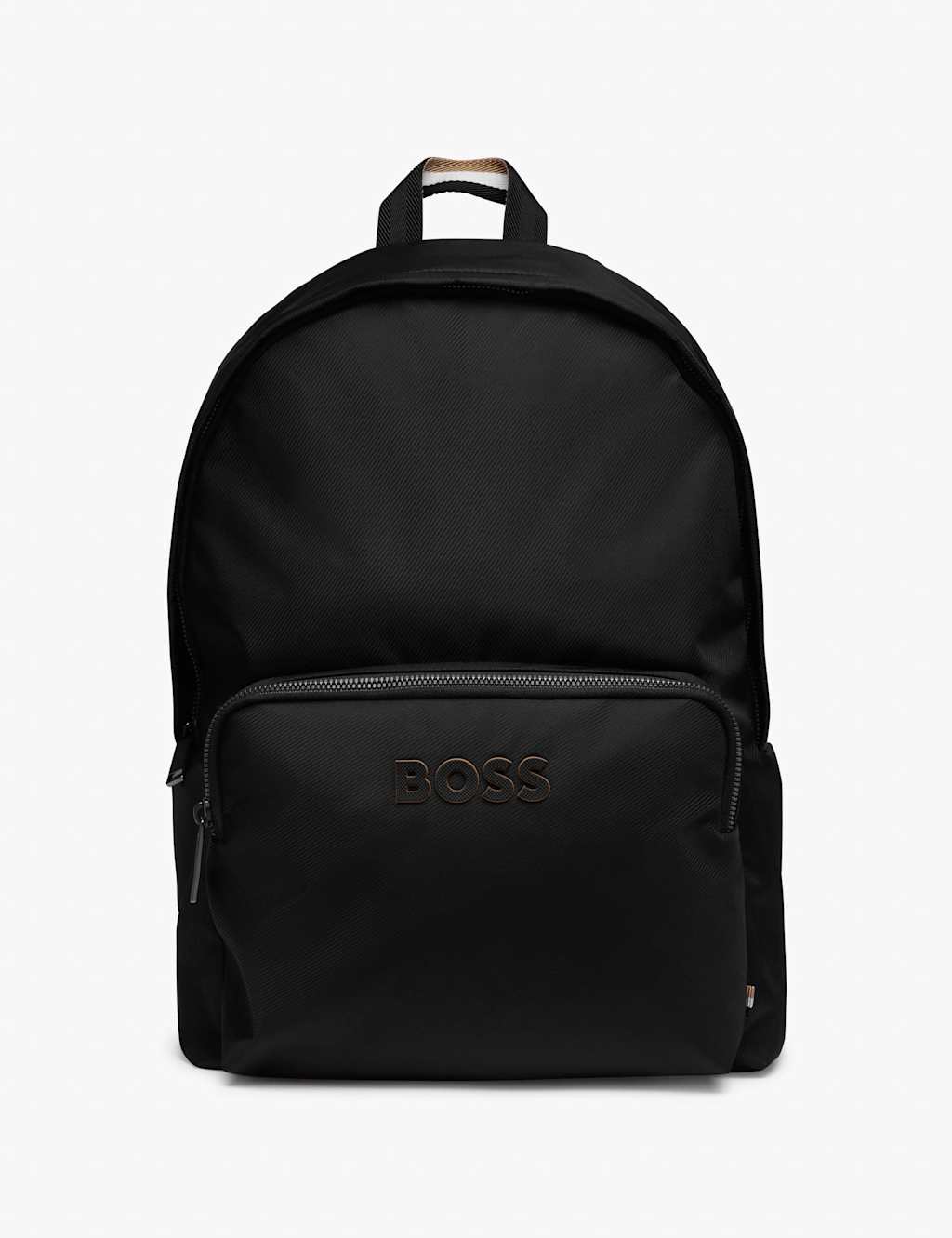 Boss Men's Canvas Logo Backpack - Black - Available at M&S