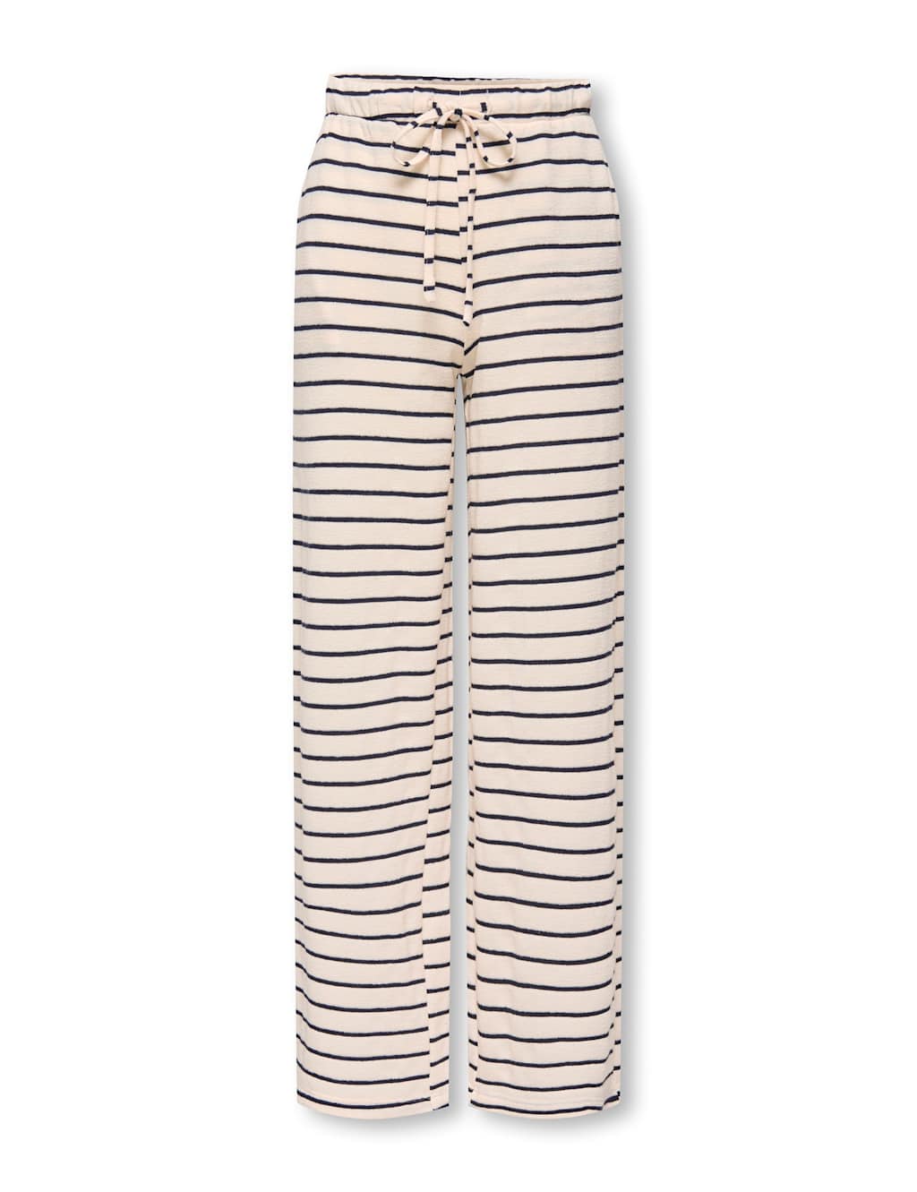 Kids Only Girls Striped Wide Leg Trousers (7-14 Yrs) - 11-12 Years - Beige Mix - Available at M&S