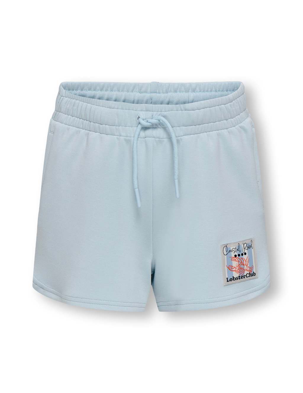Kids Only Girls Regular Jersey Lobster Shorts (7-14 Yrs) - 9-10 Years - Pale Blue - Available at M&S