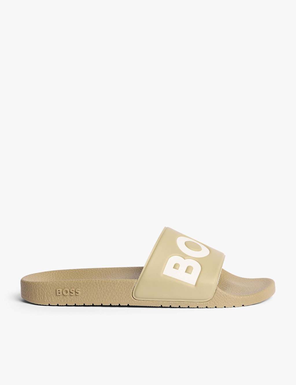 Boss Men's Aryeh Sliders - 9 - Beige - Available at M&S