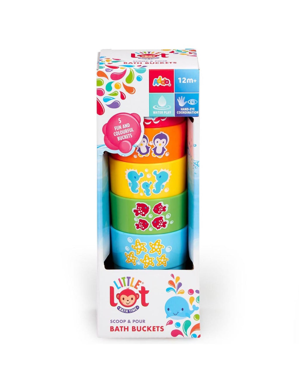 Bathtime Scoop & Pour Bath Buckets