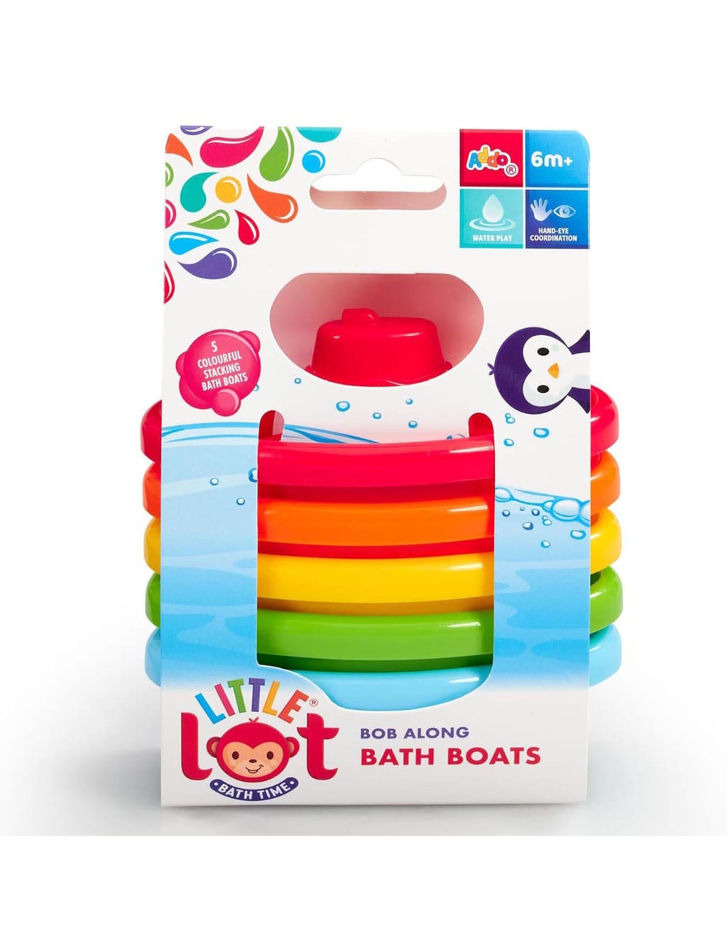Bathtime Bob Along Bath Boats 2PK