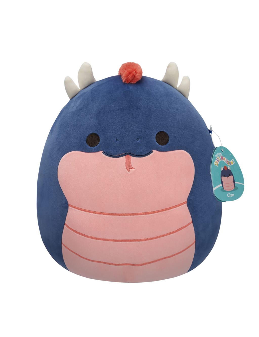 Medium Cian the Navy Basilisk Plushie (0+ Yrs)