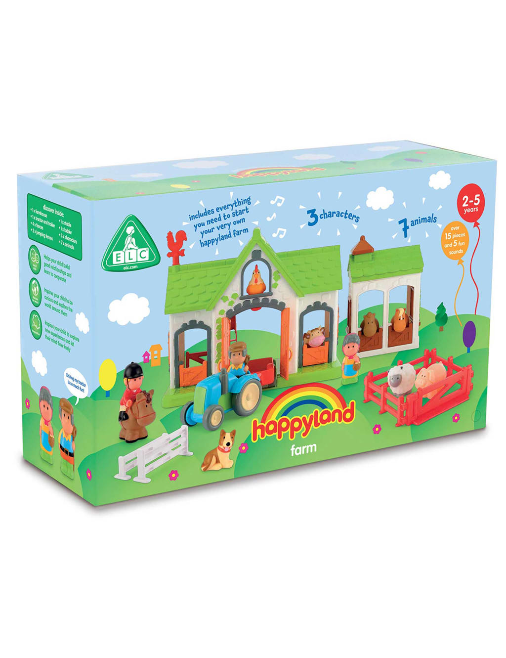Happyland Farm Playset (2-5 Yrs)