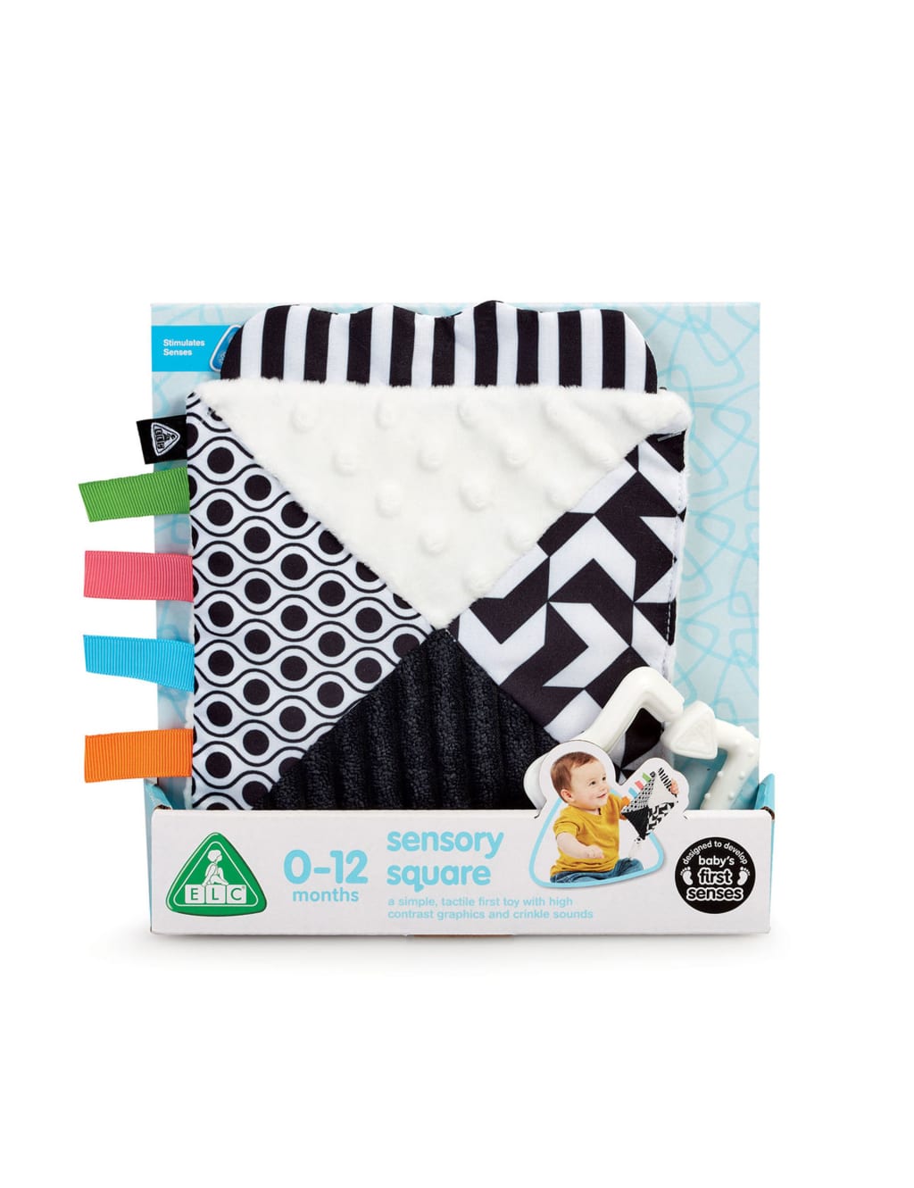 Sensory Square Comforter (0-3 Yrs)