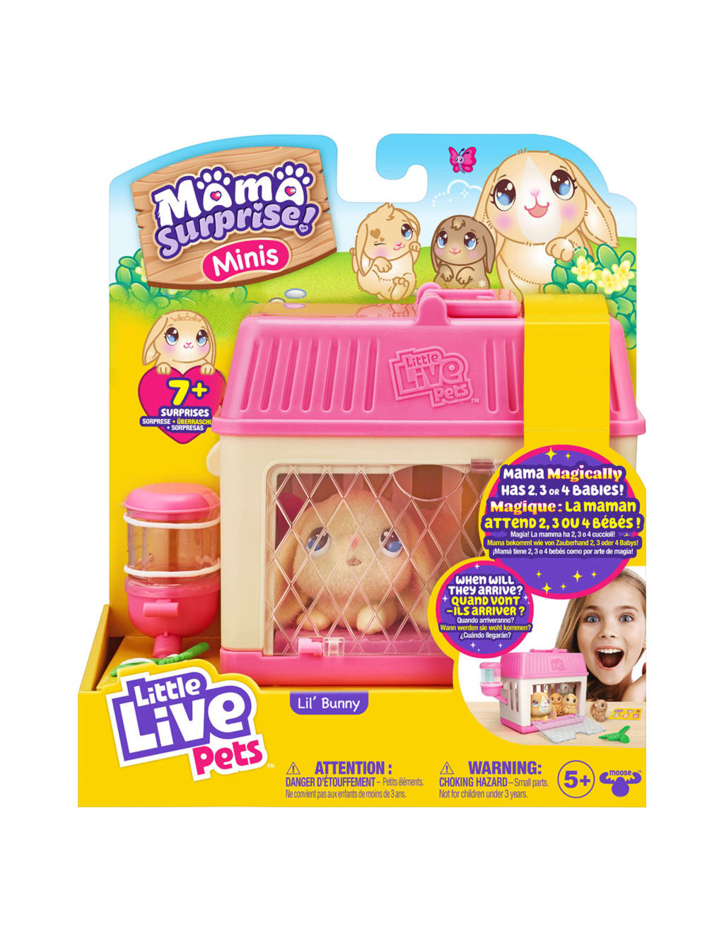 Mama Surprise Minis Lil Bunny Playset (5-7 Yrs)