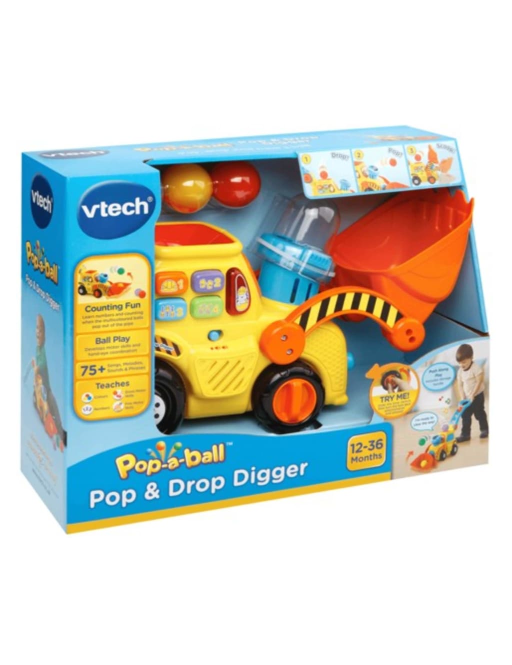 Pop & Drop Digger (12+ Mths)
