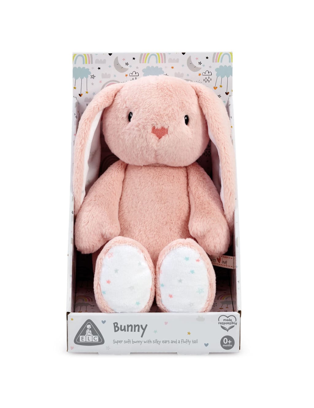 Pink Baby Bunny Plush Toy