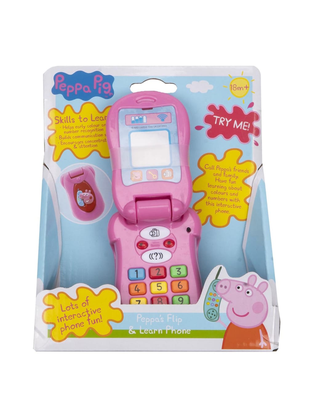 Peppa Pig™ Flip and Learn Phone (18 Mths+)