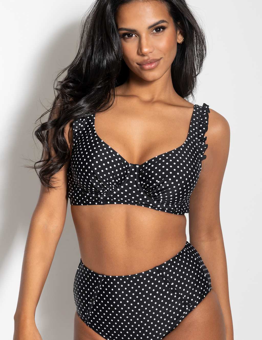 Sicily Polka Dot Wired Bikini Top