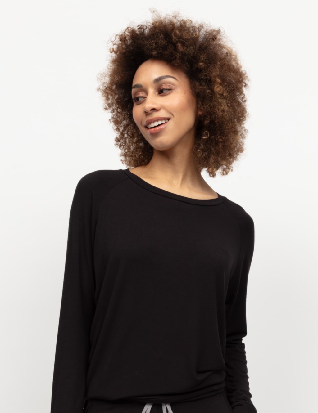 Cyberjammies Women's Pyjama Top - 12 - Black, Black